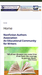 Mobile Screenshot of nonfictionauthorsassociation.com